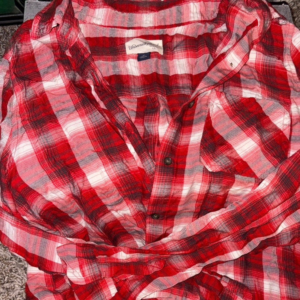 Red Plaid Shirt